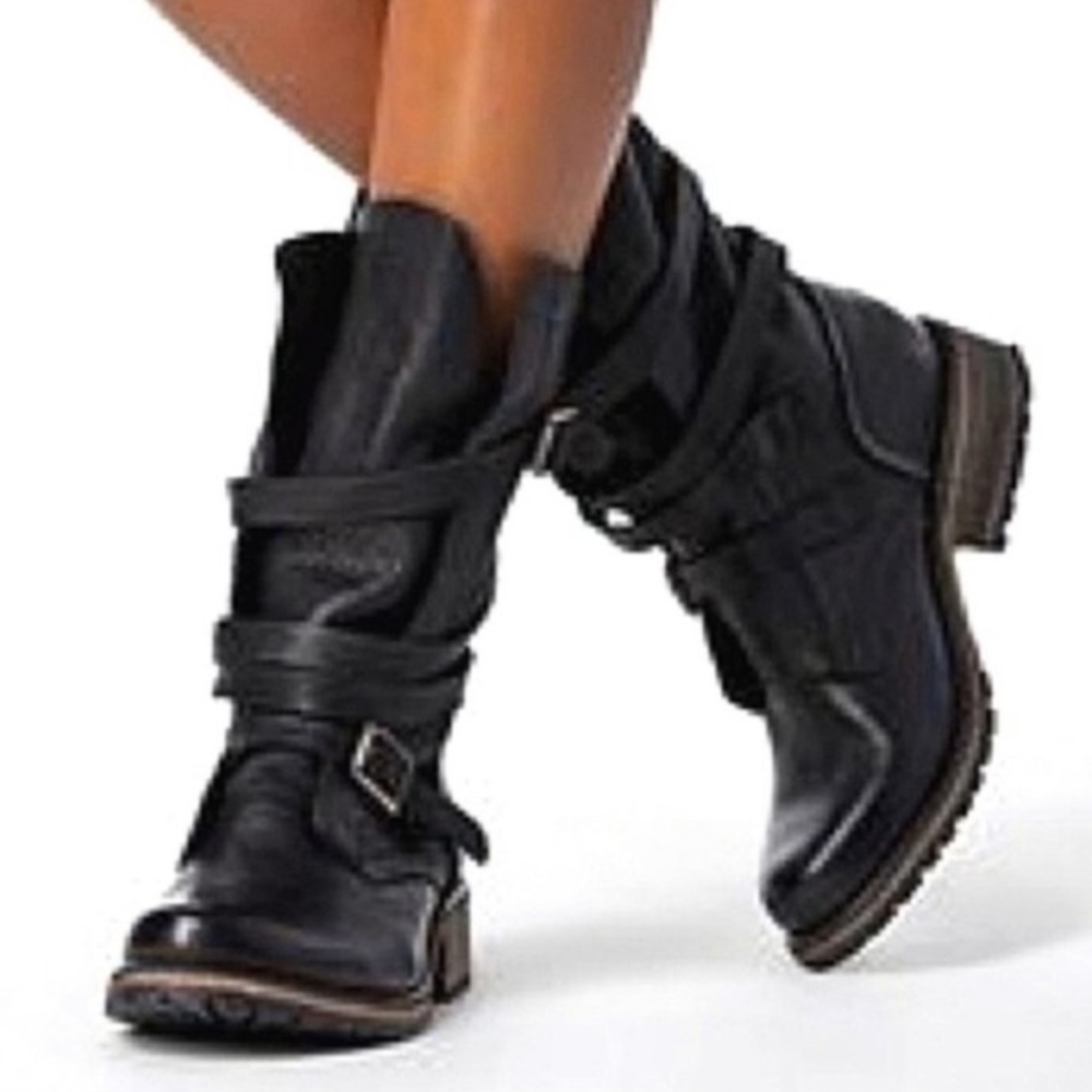 Steve Madden Banddit Boots Combat Leather 8